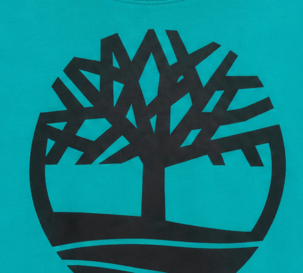 Timberland Men's Tree Logo T-Shirt – Turquoise image 7