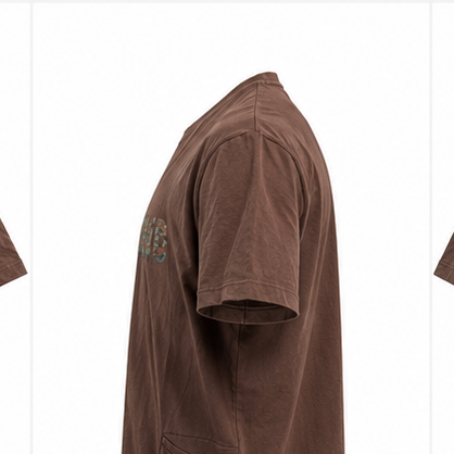 Timberland Men's Tonal Logo T-Shirt – Vintage Brown image 2