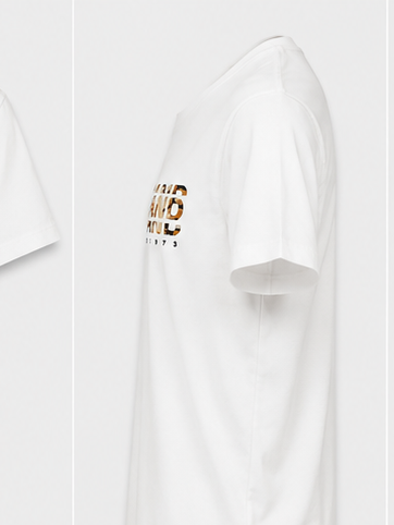 Timberland Men's Camo Logo T-Shirt – White image 2