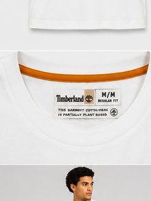 Timberland Men's Camo Logo T-Shirt – White image 4