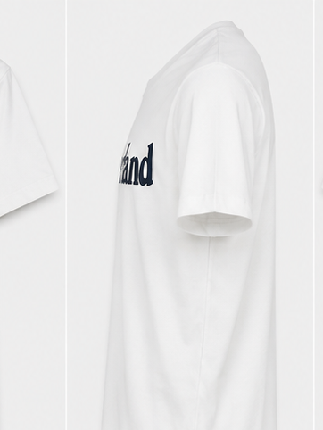 Timberland Men's Heritage Logo T-Shirt – White & Navy image 2