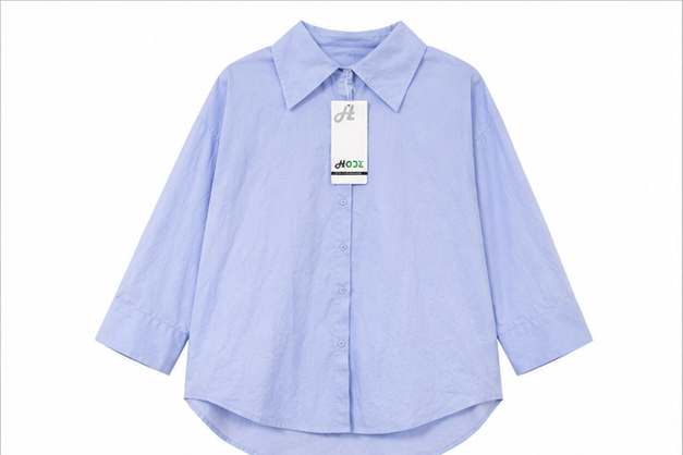 Hobz Shirt 1575- Light Blue