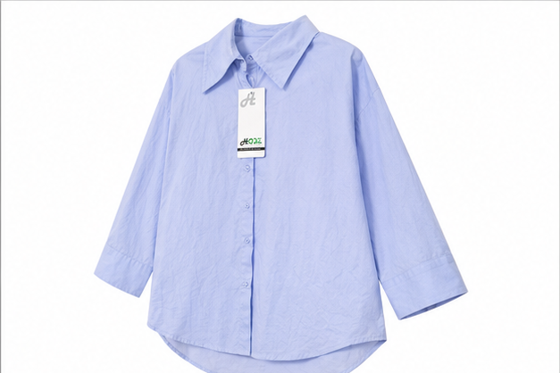 Hobz Shirt 1575- Light Blue