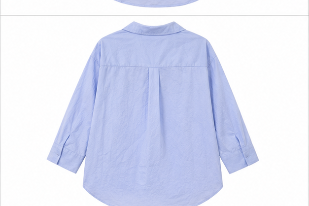 Hobz Shirt 1575- Light Blue