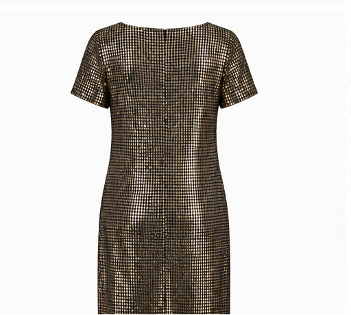 Hobz Dress 20852 - Black & Gold