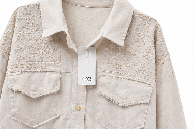 Hobz Shirt 11343- Cream