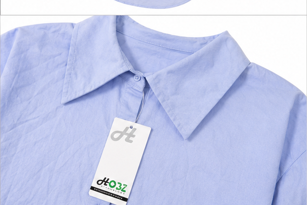 Hobz Shirt 1575- Light Blue
