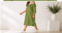 Hobz Dress S2- Green