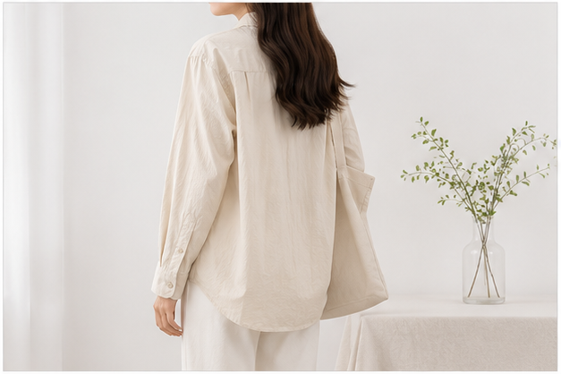 Hobz Shirt 1575- Cream