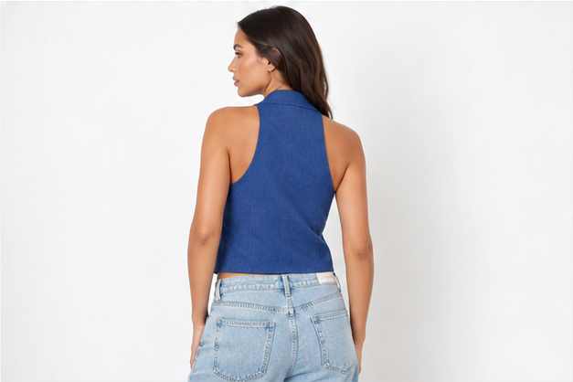 Hobz Top 1619- Blue