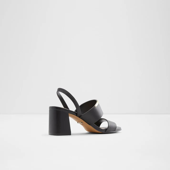 Heeled Black Sandals