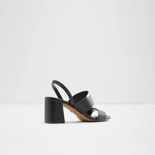 Heeled Black Sandals